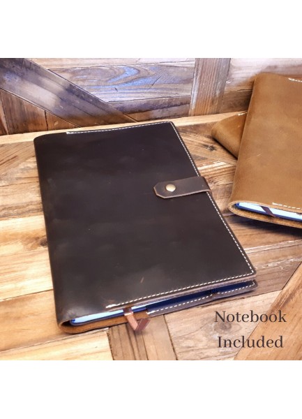 A5 Leather Cover With notebook